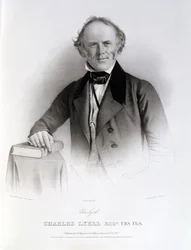 Charles Lyell (1797-1875) inciso da Albert Newsam
